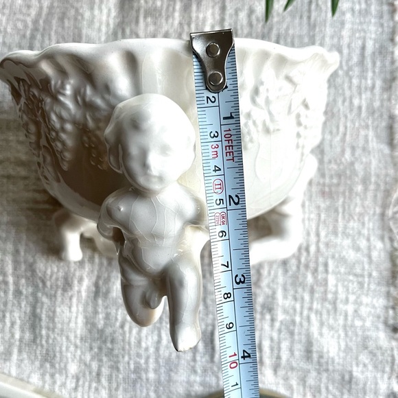 Vintage Lefton, Porcelain Renaissance Cherubs Bowl Japan 60’s-80’s - Picture 9 of 15